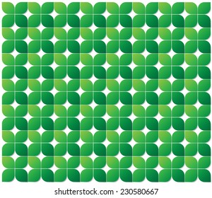 Green leaves abstract background