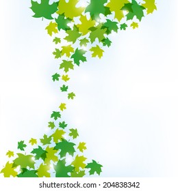 Green Leaves Background