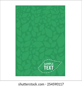Green leaves background