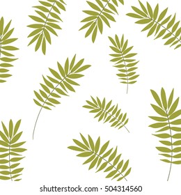 green leaves background