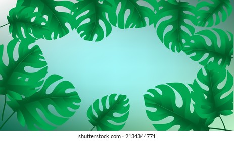 El fondo de las hojas verdes es agradable para el fondo de papel o la tarjeta