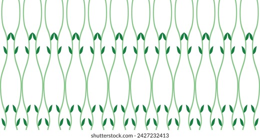 green leaves background. spring pattern background. For fabric, book, wrapping, cover, tile.
