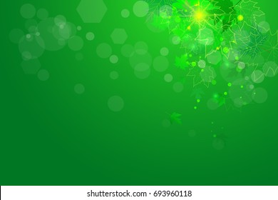 green leaves backgrounds vectors