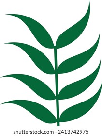 green leaves design EPS mode