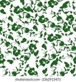 green leaves design for textile design pattern, green leaves bail floral Pattern For Textile Use. Seamless Floral Pattern For Kurti, skirts and dresses.