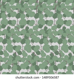 green leaves Eucalyptus Rose Collection seaml stock