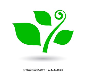 green leaves icon