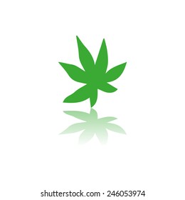 green leaves icon