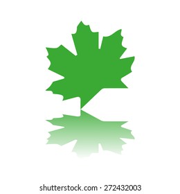 green leaves icon