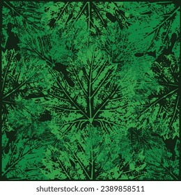 green  leaves illustration background texture pattern
