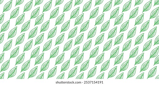green leaves pattern background. Green leaf seamless pattern. leaves pattern background. seamless patterns with green leaves.