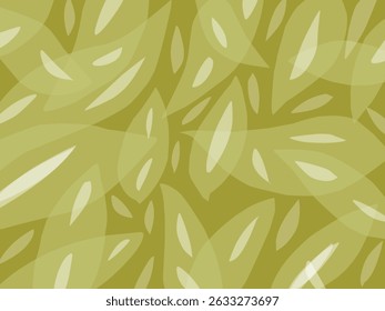 Green leaves pattern design ornament  (20250527105532).eps