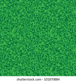 green leaves pattern. Seamless vector image.  wallpaper