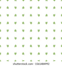 Green Leaves Seamless Pattern Detail