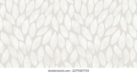 Green leaves seamless vector pattern. Watercolor tea leaf background, textured jungle print.