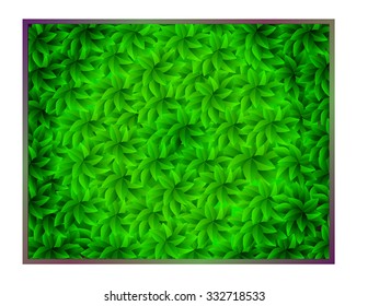 Green leaves texture background