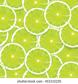 green lemon seamless pattern background
