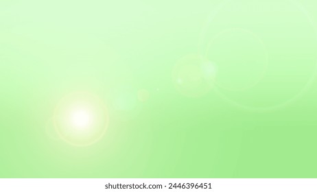 green lense flare Creative geometric Abstract gradient background artwork pattern design for Abstract blurred background, For Web and Mobile Applications, business infographic and social media, modern