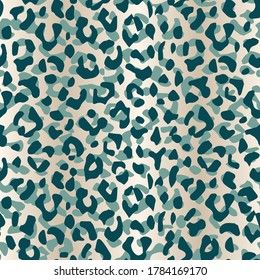 green leopard abstract geometric seamless pattern print design