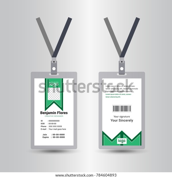 Green Letter Head Template