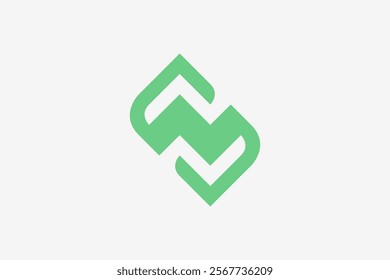 Green letter S leaf logo