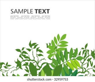 Green life background