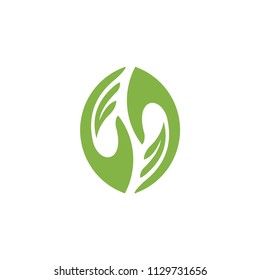 green life logo template