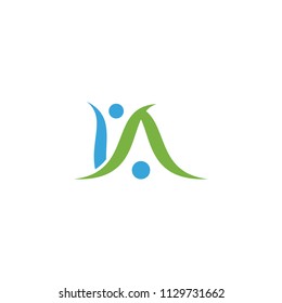 green life logo template