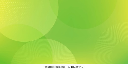 Fondo abstracto de luz verde con líneas circulares diagonales brillantes verdes. Formas suaves dinámicas minimalistas. Patrón de líneas geométricas modernas.