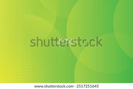 Green light abstract background with green glowing diagonal circle lines. minimalist dynamic smooth shapes. Modern geometric lines pattern.