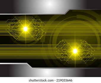 Green Light Abstract Technology background for computer graphic website and internet, circuit board. 