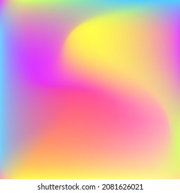 Textura Dinámica Dinámica Verde Azul Luz Azul. Fondo de degradado morado borroso de color amarillo pastel de agua. Color Líquido Happy Multicolor Pink Swirl Gradient Mesh. Papel de fondo de fondo con fluido de la curva del arcoiris ondulada Neon.
