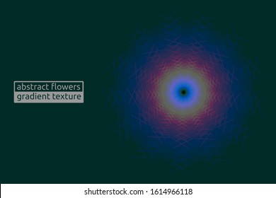 green light floral texture abstract decorations