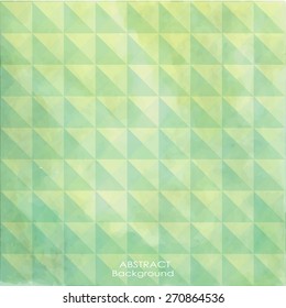 green light geometric pattern background with seamless texture
