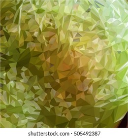 green Light geometric Polygonal Mosaic Background, Vector illustration, abstract triangle texture