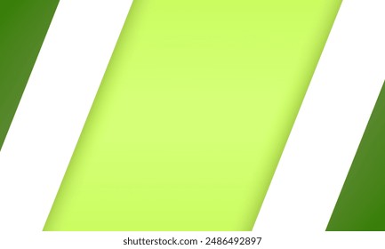 Green light gradient background. minimal vector background with abstract 3d diagonal line. diagonal stripe textured backdrop. digital marketing. social media post. presentation, flyer, poster, cover
