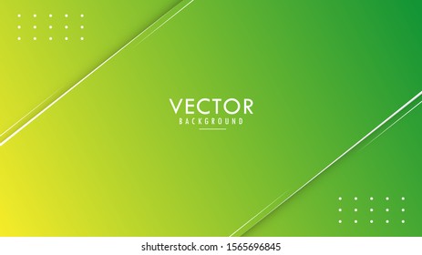 Green Light  Gradient Geometric Line Shape Background Premium Vector Graphic Design