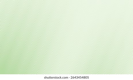 Gradiente de luz verde com Zig Zag Stripes padrão de linha de fundo para design digital e têxtil moderno