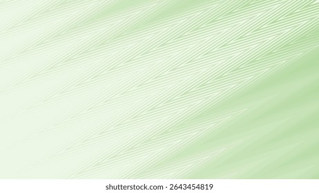 Green Light Gradient with Zig Zag Stripes Line Pattern Background for Modern Digital and Textile Design