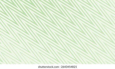 Green Light Gradient with Zig Zag Stripes Line Pattern Background for Modern Digital and Textile Design