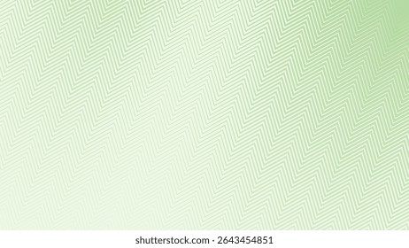 Green Light Gradient with Zig Zag Stripes Line Pattern Background for Modern Digital and Textile Design