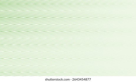 Gradiente de luz verde com Zig Zag Stripes padrão de linha de fundo para design digital e têxtil moderno
