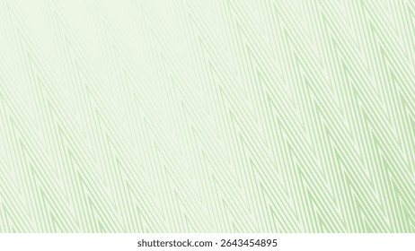 Gradiente de luz verde com Zig Zag Stripes padrão de linha de fundo para design digital e têxtil moderno