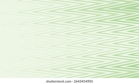 Green Light Gradient with Zig Zag Stripes Line Pattern Background for Modern Digital and Textile Design