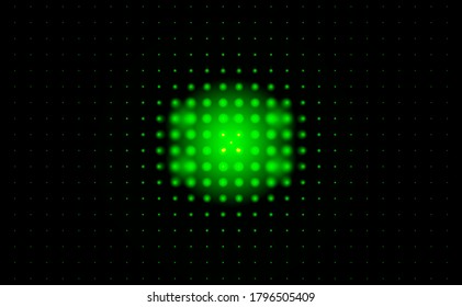 green light illustration, digital green flag sign, LED green light symbol, green light vector background