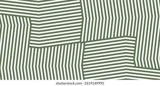 Green light line pattern background
