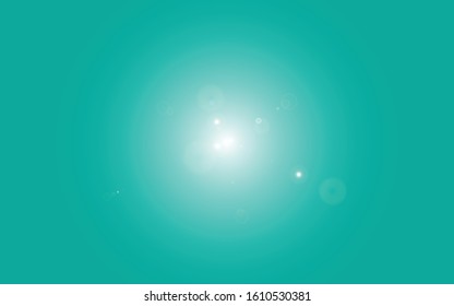 Green light vector abstract background with gradient. Elegant background for website.