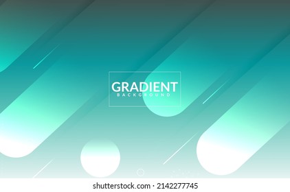 Green light vector smart blurry background