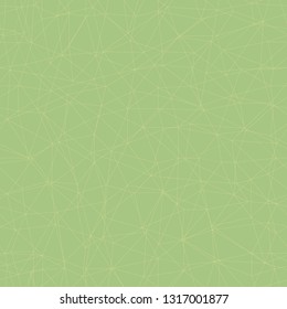 Green and light yellow network web texture. Background - seamless vector pattern. Great for space inspired wallpaper, backgrounds, invitations, packaging design projects [Converted]