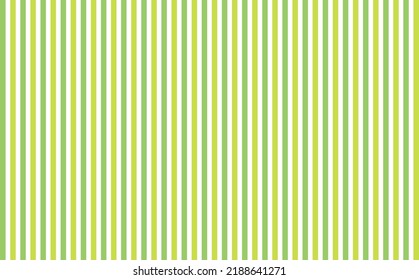 Patrón vectorial de franjas verticales de color verde y cal. Adecuado para tela, fondo de relleno, plantilla editable, portada, tarjeta y banner.